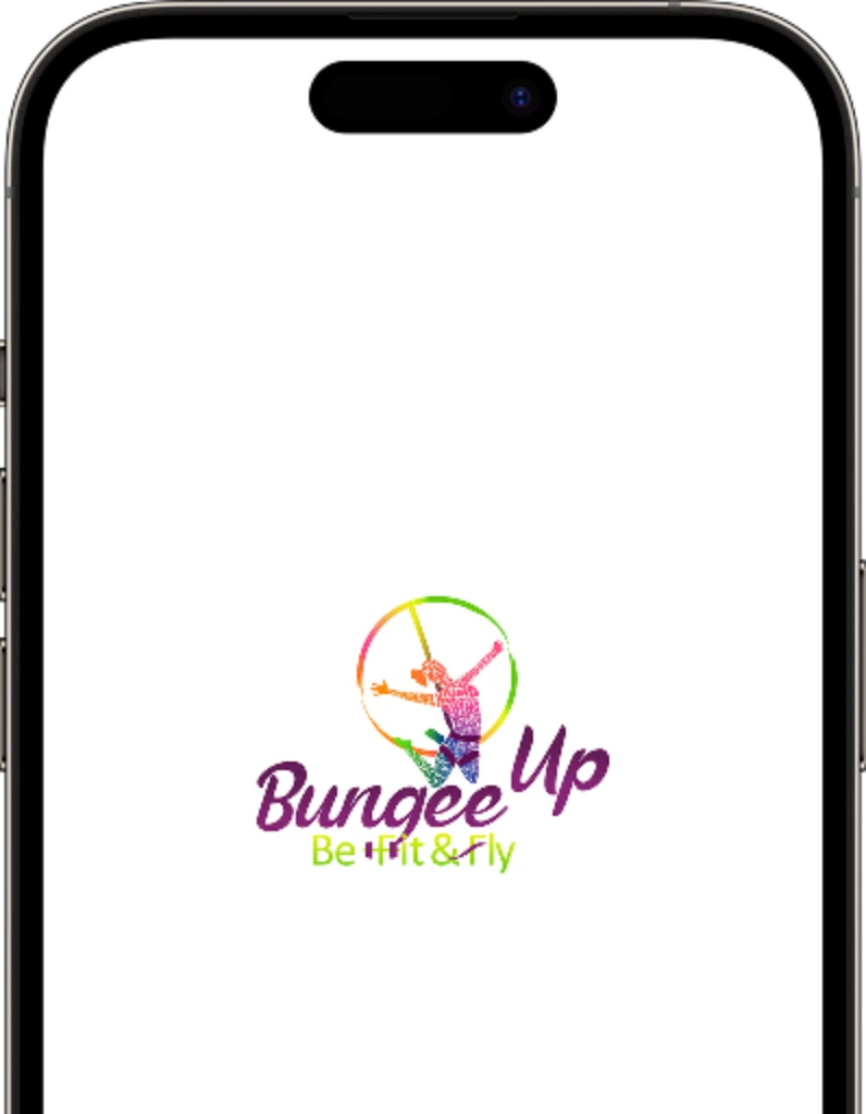 The Bungee Up app open on a phone
