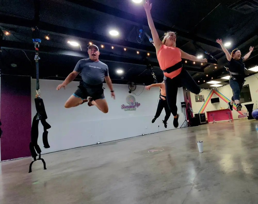 Guests at a Boujee Bungee™ Experience at Bungee Up, photo 5