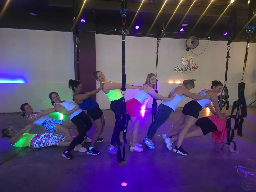 Guests at a Boujee Bungee™ Experience at Bungee Up, photo 10