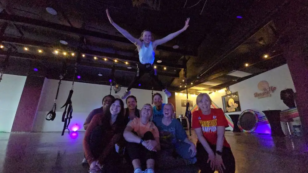 Guests at a Boujee Bungee™ Experience at Bungee Up, photo 11