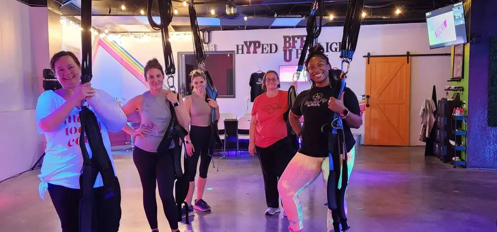 Guests at a Boujee Bungee™ Experience at Bungee Up, photo 21