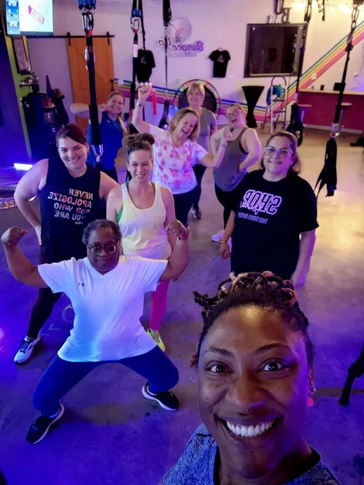A Bungee Up fitness class on the cords, photo 6