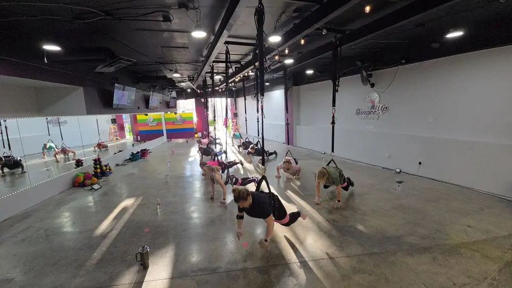 A Bungee Up fitness class on the cords, photo 8
