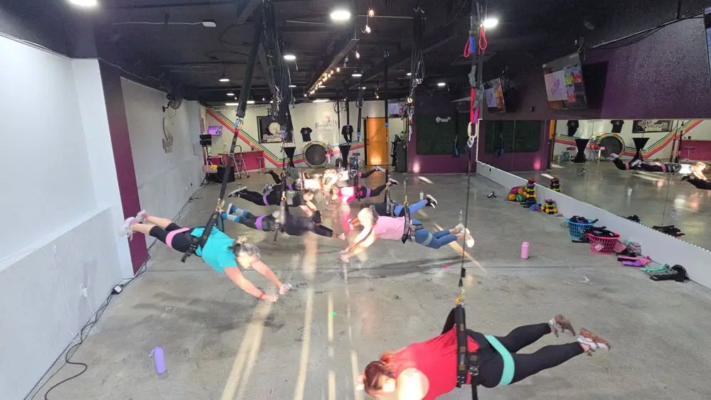 A Bungee Up fitness class on the cords, photo 9