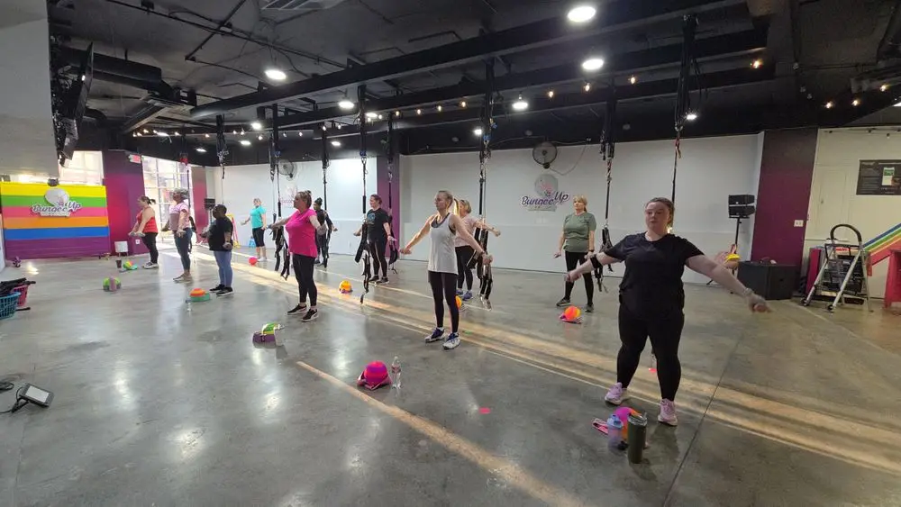 A Bungee Up fitness class on the cords, photo 10