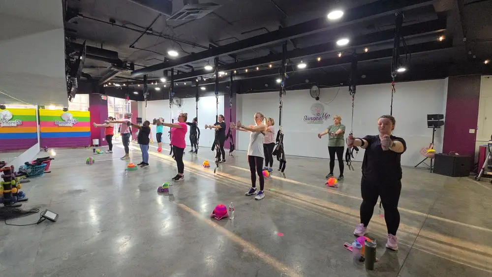A Bungee Up fitness class on the cords, photo 11