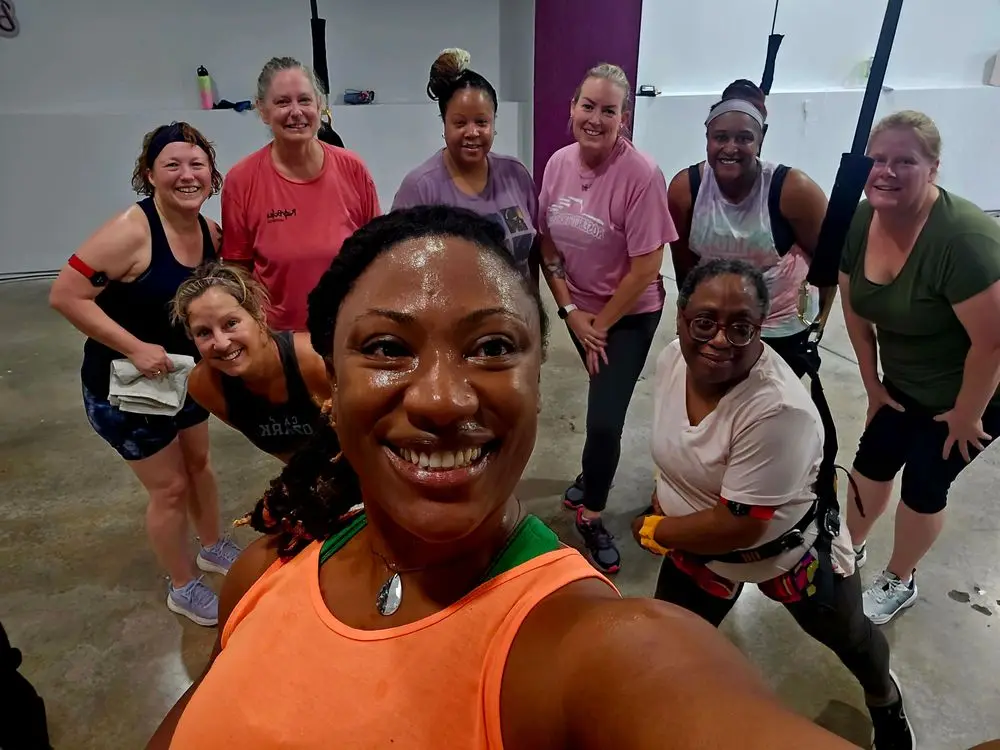A Bungee Up fitness class on the cords, photo 14